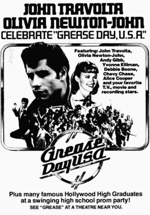 Постер Grease Day USA